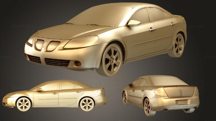 Vehicles (Pontiac G6 2007, CARS_3081) 3D models for cnc